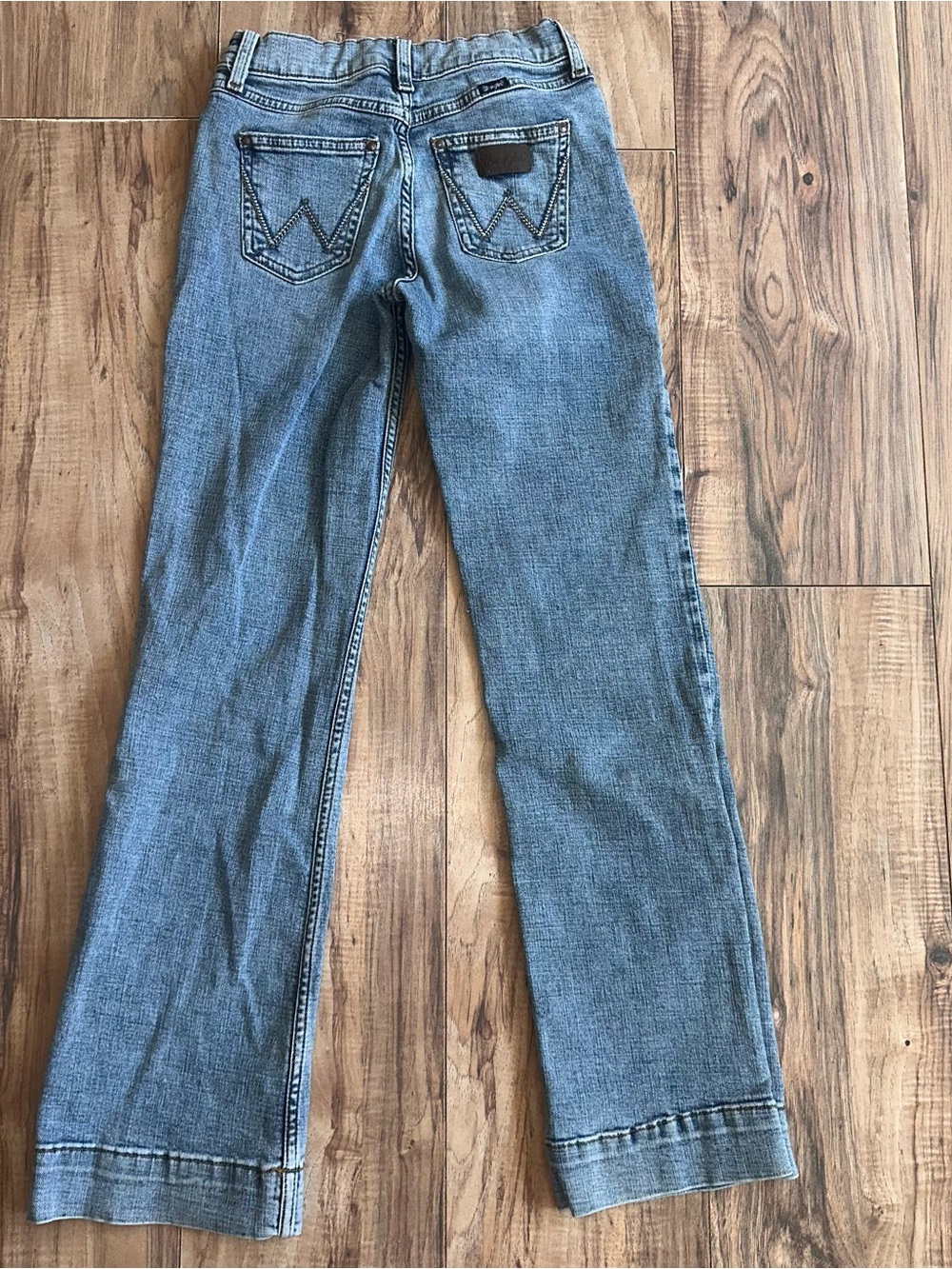 Wrangler Girls Light Blue Trouser Jeans • Size: 12 R